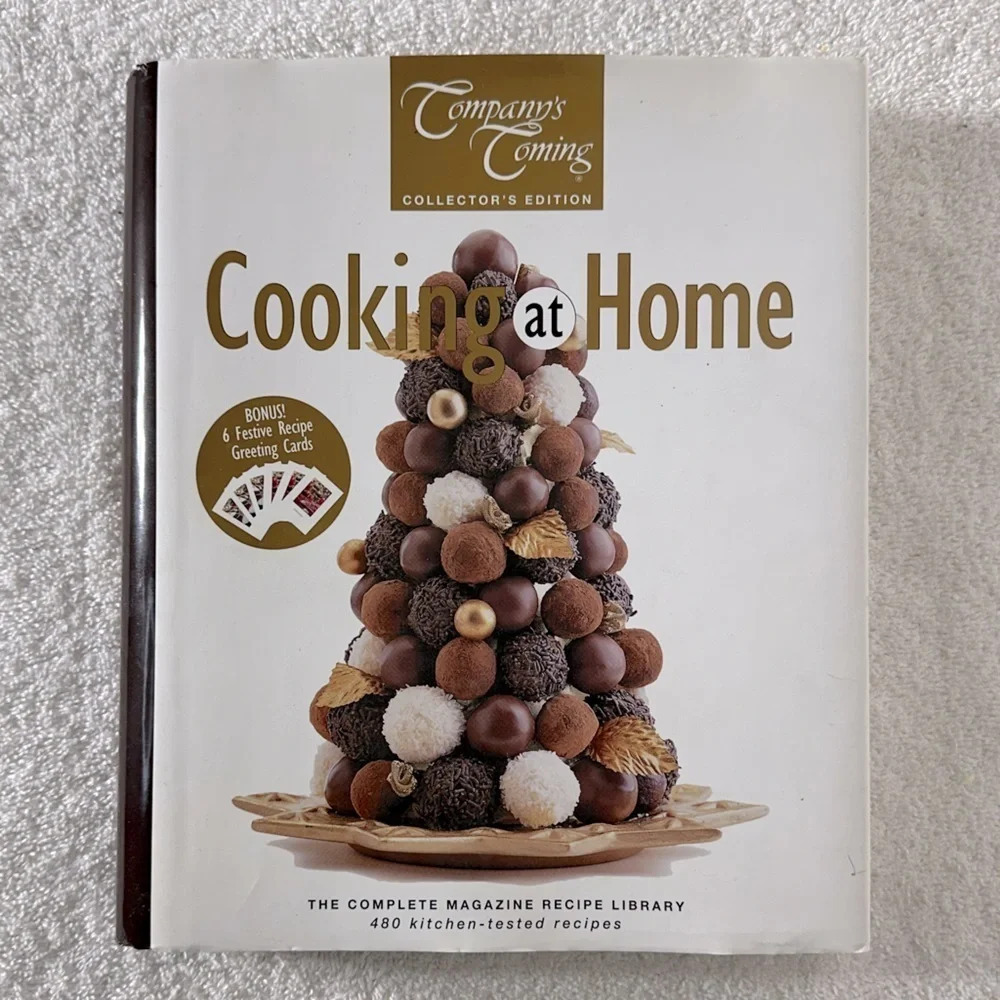 Company’s Coming Cooking At Home Collector’s Edition Hard Cover Cookbook